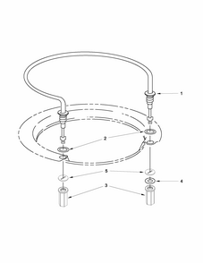 Heater Parts Diagram and Parts List for MDB7759SAS2  Maytag Dishwasher