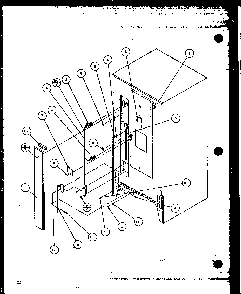 Wiring Harness Diagram and Parts List for TX20QBG-P1111704WG  Amana Refrigerator