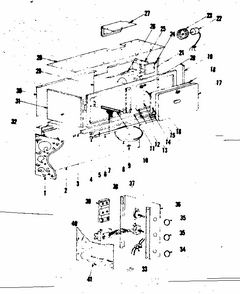 High Duct Range Hood Diagram and Parts List for 1436106800  Kenmore Range Hood
