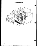 Part Location Diagram of 40683 Whirlpool CAPILLARY COVER