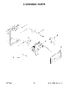 Part Location Diagram of W11611127 Whirlpool PANEL-UI