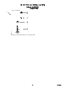 Miscellaneous Diagram and Parts List for CAWX629JQ0  Crosley Washer