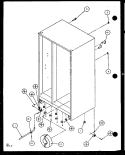 WATER TANK Diagram and Parts List for SCD19J P7804506W Amana Refrigerator