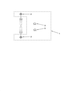 Miscellaneous  Parts, Optional Parts Diagram and Parts List for MET3800TW2  Maytag Washer Dryer Combo