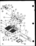 MACHINE COMPARTMENT - PAN COMP Diagram and Parts List for SX22ML P1120604W L Amana Refrigerator