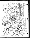 Part Location Diagram of D7599003 Whirlpool LADDER-CENTER