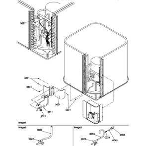 Tubing Diagram and Parts List for RCC36A3B P1218505C Amana Air Conditioner