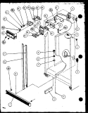 REF Diagram and Parts List for SZ25MPL P1120712W L Amana Refrigerator