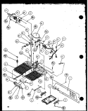 MACHINE COMPARTMENT - TEC COMP Diagram and Parts List for SZ25MPL P1120712W L Amana Refrigerator