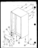 DRAIN Diagram and Parts List for SZ25MPL P1120712W L Amana Refrigerator