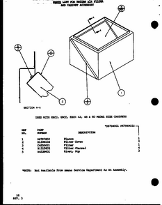 (d6794901/p6794901c) Diagram and Parts List for EBCC6000MA P6752108C Amana Air Conditioner
