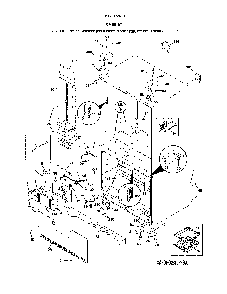 Cabinet Diagram and Parts List for 2537042341B  Kenmore Refrigerator