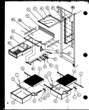 Part Location Diagram of D7782106 Whirlpool *** CRISPER PAN **NLA*