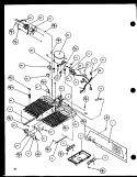 MACHINE COMPARTMENT - PANSONIC COMP Diagram and Parts List for SZ25MP2L P1154904W L Amana Refrigerator