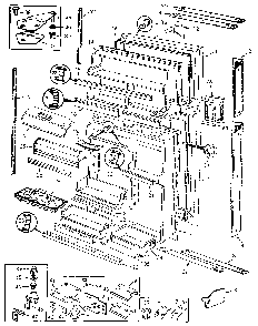 Doors Diagram and Parts List for JRTDX224LB M8B14B Jenn-Air Refrigerator