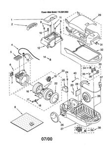 Part Location Diagram of 4368705 Whirlpool DISCONTINUED