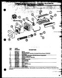 COMPACE ICE MAKER Diagram and Parts List for SBD20M P1120201W Amana Refrigerator