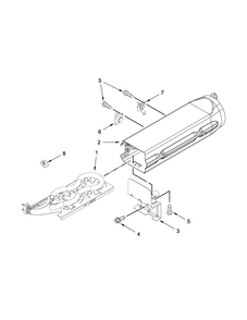 Dryer Heating Parts-electric Diagram and Parts List for MLE21PDAGW0  Maytag Washer Dryer Combo