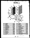 UNIT PARTS Diagram and Parts List for GFD240-1L3 GFD24001L 3 Caloric Refrigerator