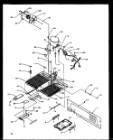 MACHINE COMPARTMENT Diagram and Parts List for SBD20NE P1162503W E Amana Refrigerator