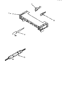 Mtr Conn Block/term & Extractor Tool Diagram and Parts List for LE1007W-P1177601WW  Amana Dryer