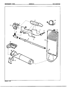 Part Location Diagram of 63-6786A Maytag Gas valve