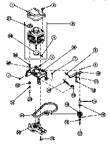 Motor, Mounting Bracket, Belt, Pump And Idler Assembly Diagram and Parts List for LW8363W2 PLW8363W2B Amana Washer