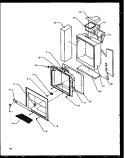 Part Location Diagram of D7877541 Whirlpool Facade, dispenser (w