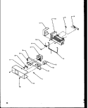 ICE MAKER Diagram and Parts List for SBD20NE P1162503W E Amana Refrigerator