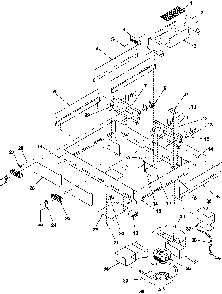 Cavity Diagram and Parts List for AKED3060E-P1131757NE  Amana Cooktop