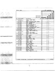 Door Page 2 Diagram and Parts List for LNC7759A77  Maytag Dryer