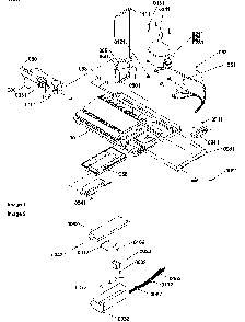 Machine Compartment Diagram and Parts List for SBI20S2W-P1190710WW  Amana Refrigerator