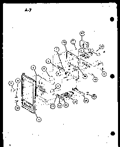 Part Location Diagram of A0111904 Whirlpool DISCONTINUED