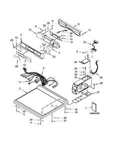 Part Location Diagram of W10166388 Whirlpool WIRING DIAGRAM