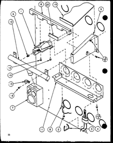 Diagram 9 Diagram and Parts List for GCI140B5A0 P9898208F Amana Furnace