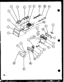 ICE BUCKET AND ICE MAKER Diagram and Parts List for SLD25J P1104008W Amana Refrigerator