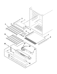 Part Location Diagram of W10319184 Whirlpool SCREW