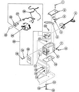 Part Location Diagram of 38192 Whirlpool DISCONTINUED