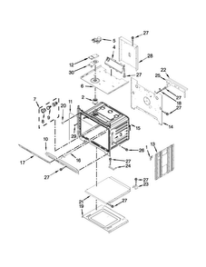 Part Location Diagram of W10641574 Whirlpool TOP-CABNT