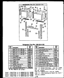 Part Location Diagram of 58797 Whirlpool HINGE - L.H.