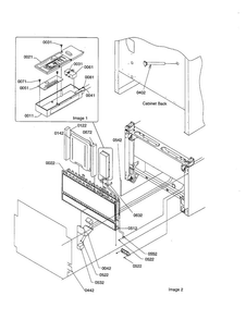 Condenser Assembly/high Voltage Box Diagram and Parts List for BRF20TE-P1199202WE  Amana Refrigerator