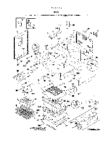 Body Diagram and Parts List for 79095053314  Kenmore Range