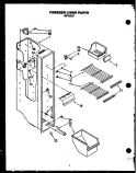 Part Location Diagram of 57173 Whirlpool BIN, FZ