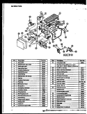 ICE MAKER PARTS Diagram and Parts List for GFD240  Caloric Refrigerator