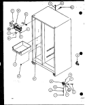FACTOR INSTALLED ICE MAKER Diagram and Parts List for SZI20K P1102507W Amana Refrigerator
