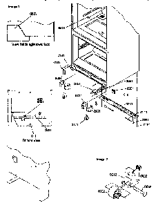 Insulation And Roller Assembly Diagram and Parts List for 67272-P1311001WW  Amana Refrigerator
