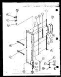 FZ DOOR Diagram and Parts List for 36551 P1108802W Litton Refrigerator