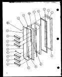Part Location Diagram of D7835602 Whirlpool RETAINER, PACKAGE