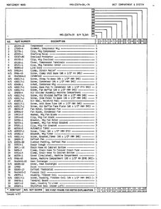 Unit Compartment/system Page 2 Diagram and Parts List for 22474A  Admiral Refrigerator