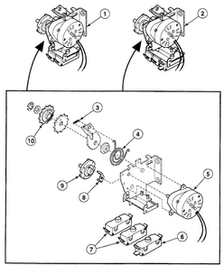 Accumulator Diagram and Parts List for SSG109WF  Speed Queen Dryer